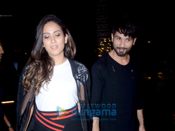 Shahid Kapoor and Mira Rajput spotted at a clinic in BKC