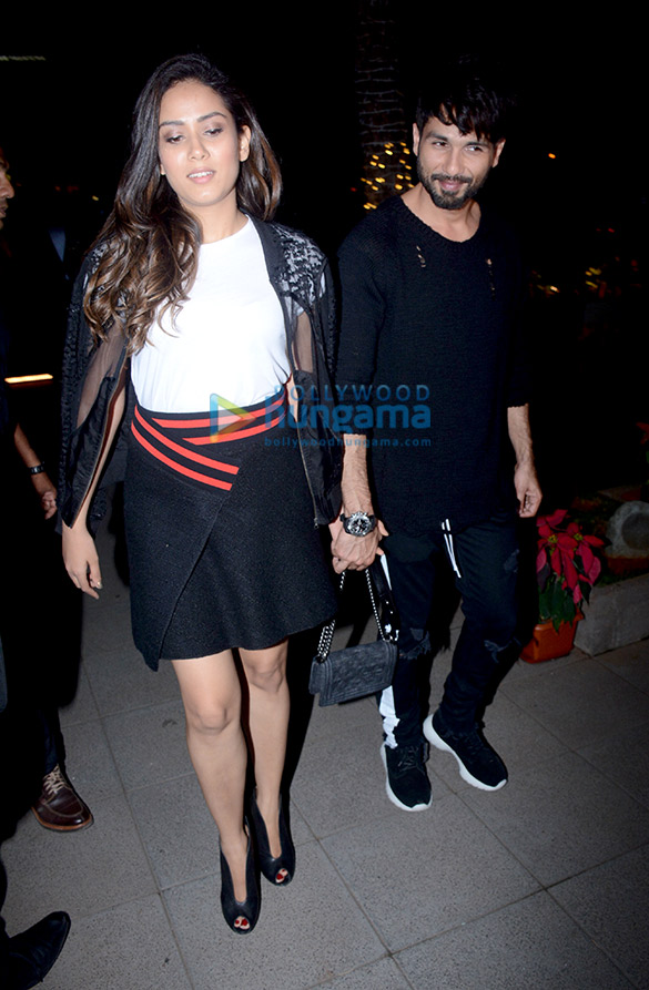shahid kapoor and mira rajput spotted at a clinic in bkc 6
