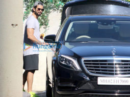 Shahid Kapoor and Sooraj Pancholi snapped at the gym