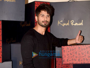 Shahid Kapoor at Kunal Rawal's store launch