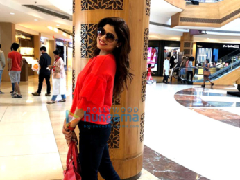 Shamita Shetty snapped at a mall in Mumbai