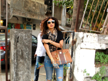 Shilpa Shetty snapped in Juhu