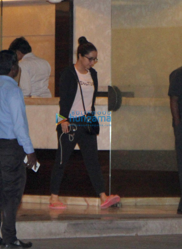 Shraddha Kapoor snapped at Aditya Roy Kapoor’s house Shraddha Kapoor snapped at Aditya Roy Kapoor’s house