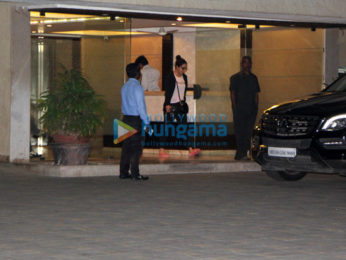 Shraddha Kapoor snapped at Aditya Roy Kapoor's house