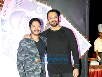 Shreyas Talpade and Rohit Shetty at the audio release of Marathi film 'Yere Yere Paisa'
