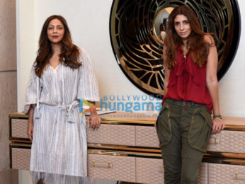 Shweta Bachchan at Gauri Khan's store