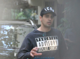 Sidharth Malhotra and R Balki snapped at Sunny Super Sound