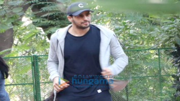 Sidharth Malhotra spotted post dance rehearsals