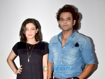 Sneha Ullal and Qaiz Khan promote the song 'Ishq Wali Baarish'
