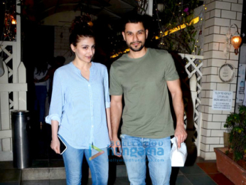 Soha Ali Khan and Kunal snapped post a dinner date