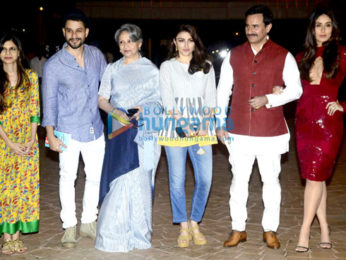 Kareena Kapoor Khan, Saif Ali Khan, Sharmila Tagore and Kunal Khemu at Soha Ali Khan's book launch at Taj Lands End