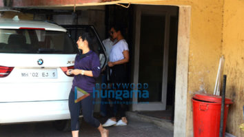 Sonakshi Sinha snapped at the gym