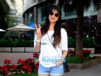 Sonal Chauhan snapped at BKC