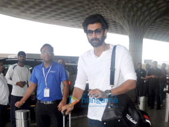 Sonam Kapoor and Rana Daggubati snapped at the airport