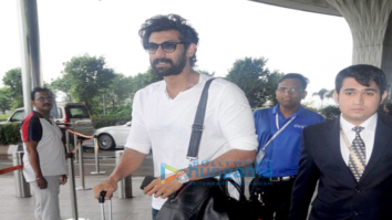 Sonam Kapoor and Rana Daggubati snapped at the airport