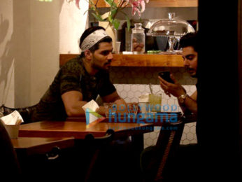 Sooraj Pancholi spotted at Sequel Bistro & Juice Bar, Bandra