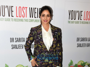 Sridevi at the launch of the book 'You've Lost Weight!'