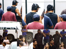 Sushant Singh Rajput and Sara Ali Khan shoot for Kedarnath in Mumbai