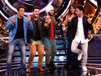 Team of 'Fukrey Returns' on the sets of 'Bigg Boss 11'