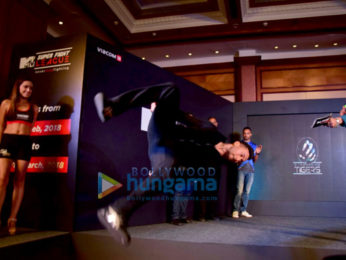 Jacqueline Fernandez, Tiger Shroff, Arbaaz Khan and others at Super Fight League press meet