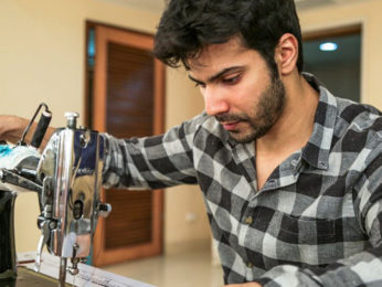 Varun Dhawan Practicing On A Sewing Machine For His Role In Sui Dhaaga Varun Dhawan Practicing On A Sewing Machine For His Role In Sui Dhaaga