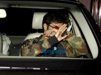 Varun Dhawan and Harshvardhan Kapoor snapped at a clinic in Bandra