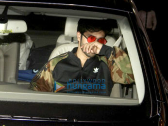 Varun Dhawan and Harshvardhan Kapoor snapped at a clinic in Bandra
