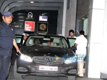 Varun Dhawan and Rohit Dhawan snapped at gym
