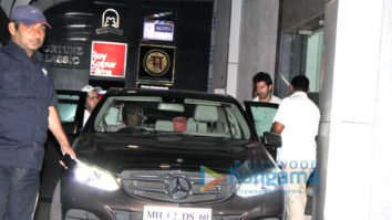 Varun Dhawan and Rohit Dhawan snapped at gym