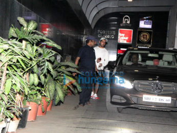 Varun Dhawan and Rohit Dhawan snapped at gym