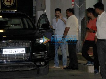Varun Dhawan snapped in Bandra
