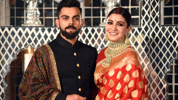 Virat Kohli & Anushka Sharma's FANTASTIC Grand Reception In Delhi ...