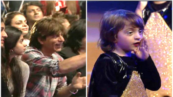 WATCH: Abram Khan performs on ‘Yeh Tara Woh Tara’; Shah Rukh Khan and Suhana Khan enjoy the performance
