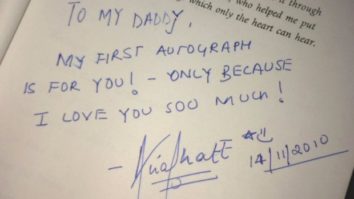 WOW! Mahesh Bhatt shares lovely picture of Alia Bhatt’s first ever autograph