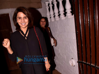 Zeenat Aman and Neetu Singh snapped at a party