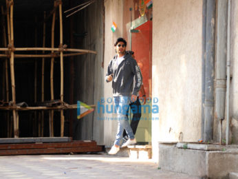 Ahan Shetty and Athiya Shetty spotted at a clinic