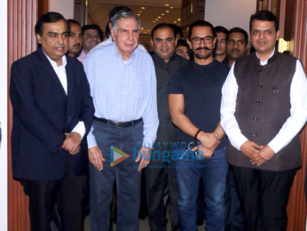 Aamir Khan attends Paani Foundation event