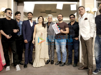 Aamir Khan graces the muhuart of the film Total Dhamaal