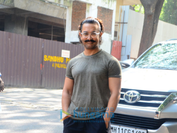 Aamir Khan snapped in Mumbai