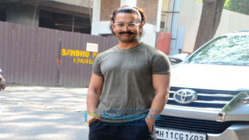 Aamir Khan snapped in Mumbai