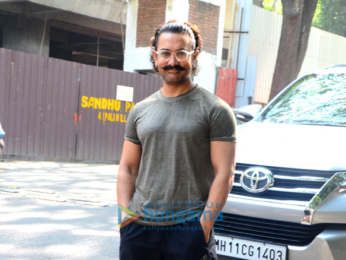 Aamir Khan snapped in Mumbai
