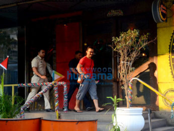Aamir Khan spotted after a salon session in Bandra