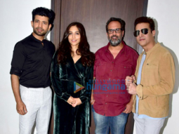 Aanand L. Rai and others promote their film ‘Mukkabaaz’