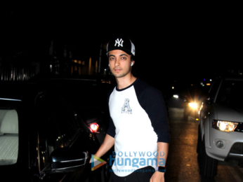 Aayush Sharma spotted at Bandra