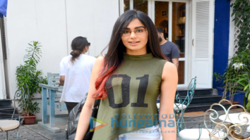 Adah Sharma spotted at Taj tea in Bandra