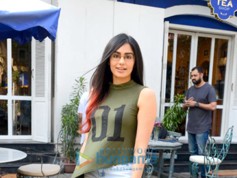 Adah Sharma spotted at Taj tea in Bandra