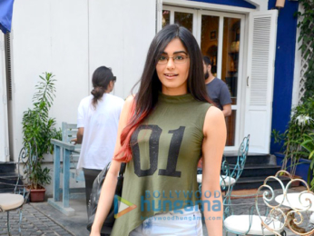Adah Sharma spotted at Taj tea in Bandra