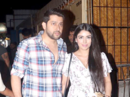 Aftab Shivdasani and his wife snapped at the Farmers’ Cafe