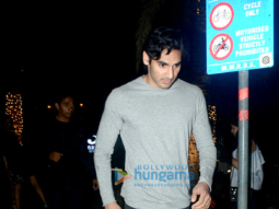 Ahan Shetty snapped with friends at BKC