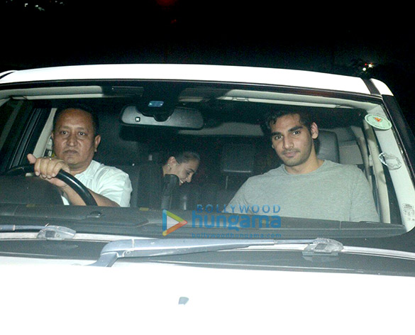 ahan shetty snapped with friends at bkc 6